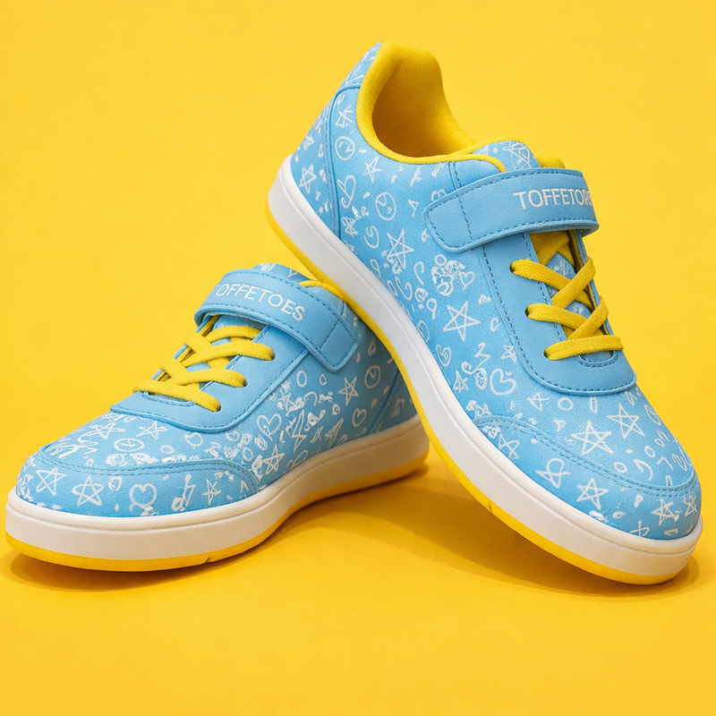 Doodledrift Blue Scribble