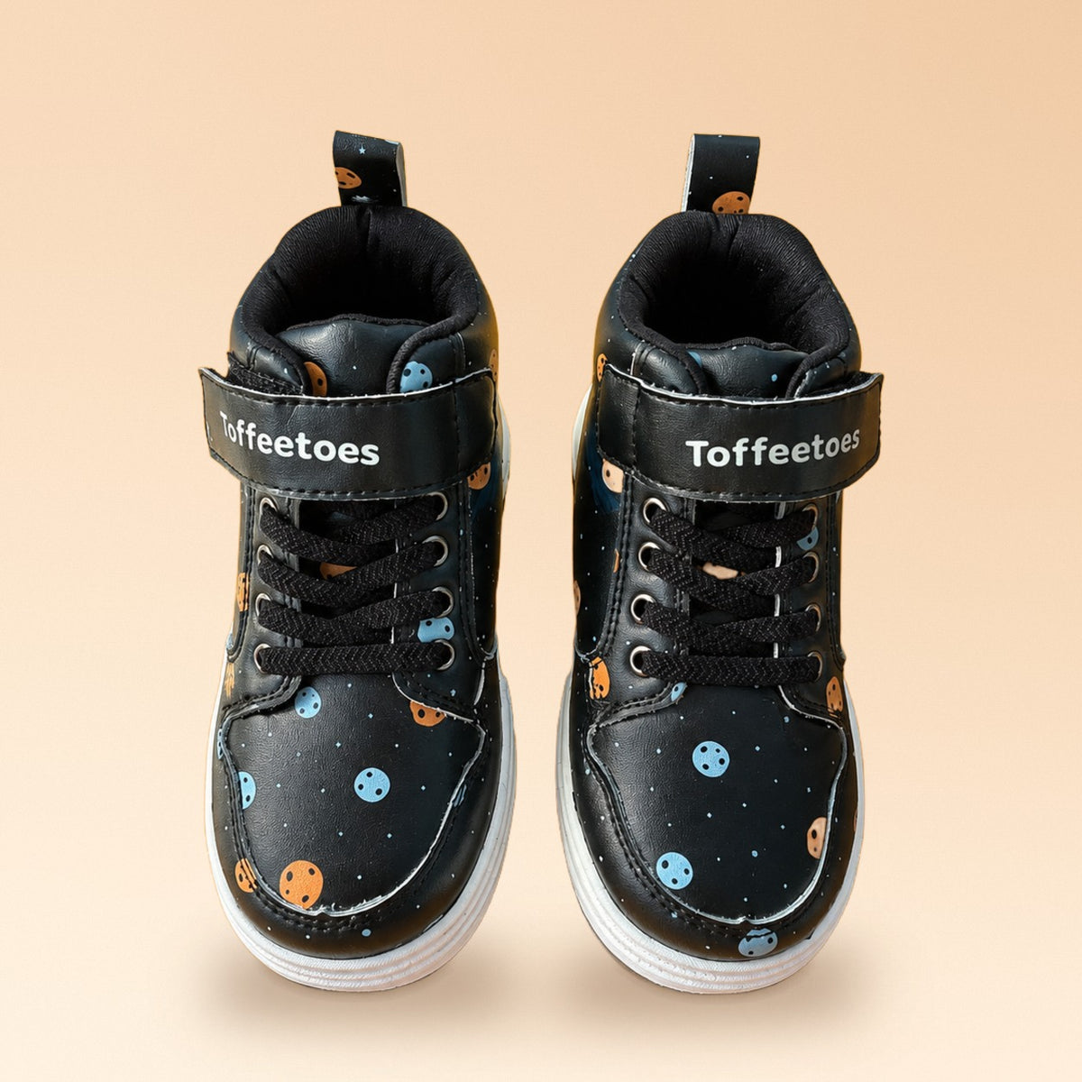 Astroknots Asteroid Black Kids Sneakers - view 2