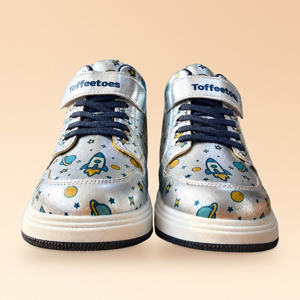 Astroknots Lunar Silver Kids Sneakers - view 4