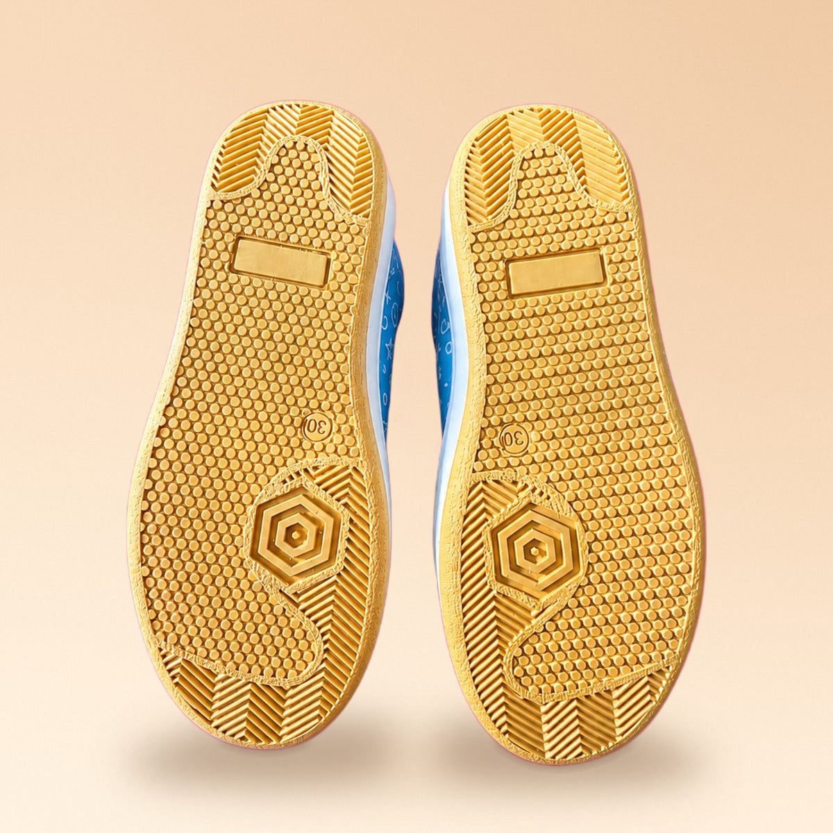Doodledrift Blue Scribble Kids Sneakers - view 5