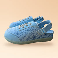 Play Mules Ocean Blue Kids Sandals