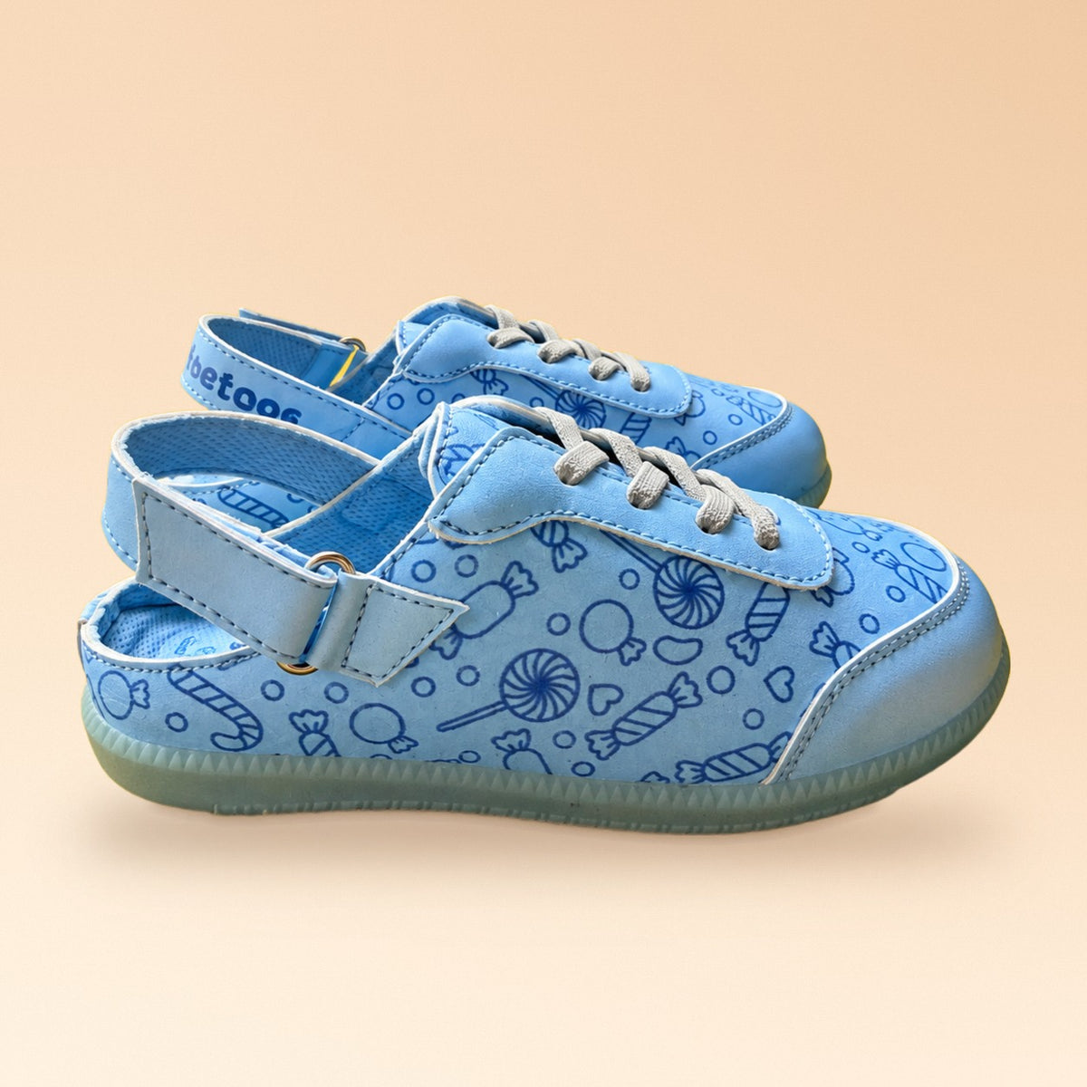 Play Mules Ocean Blue Kids Sandals - view 5
