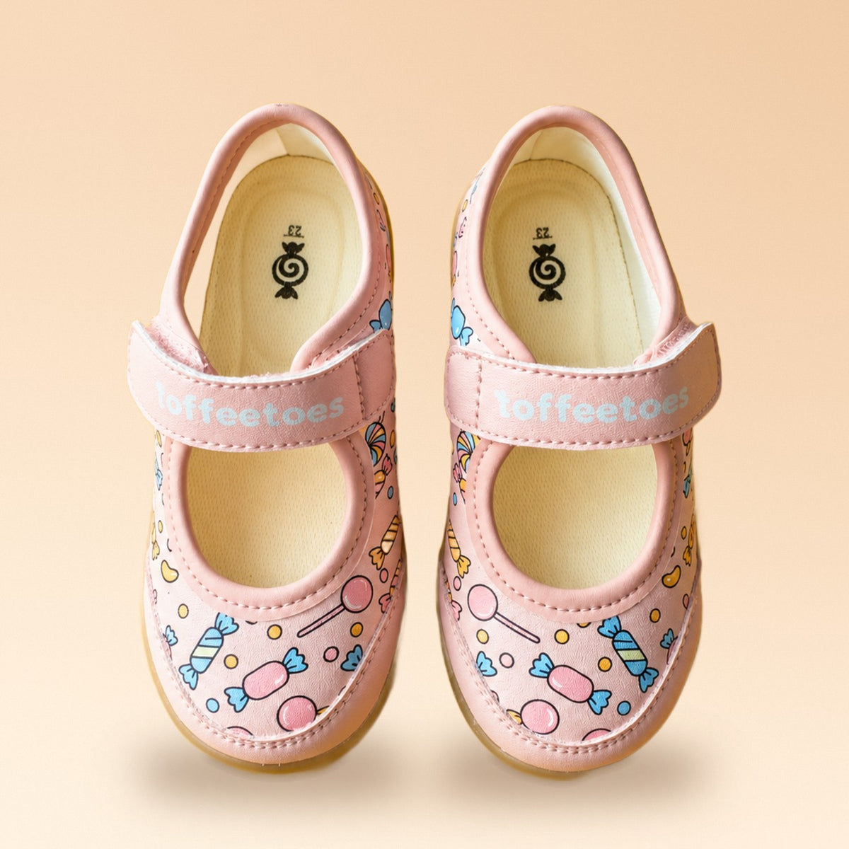 Sneakerina Pretty Pink Girls Mary Janes - view 2