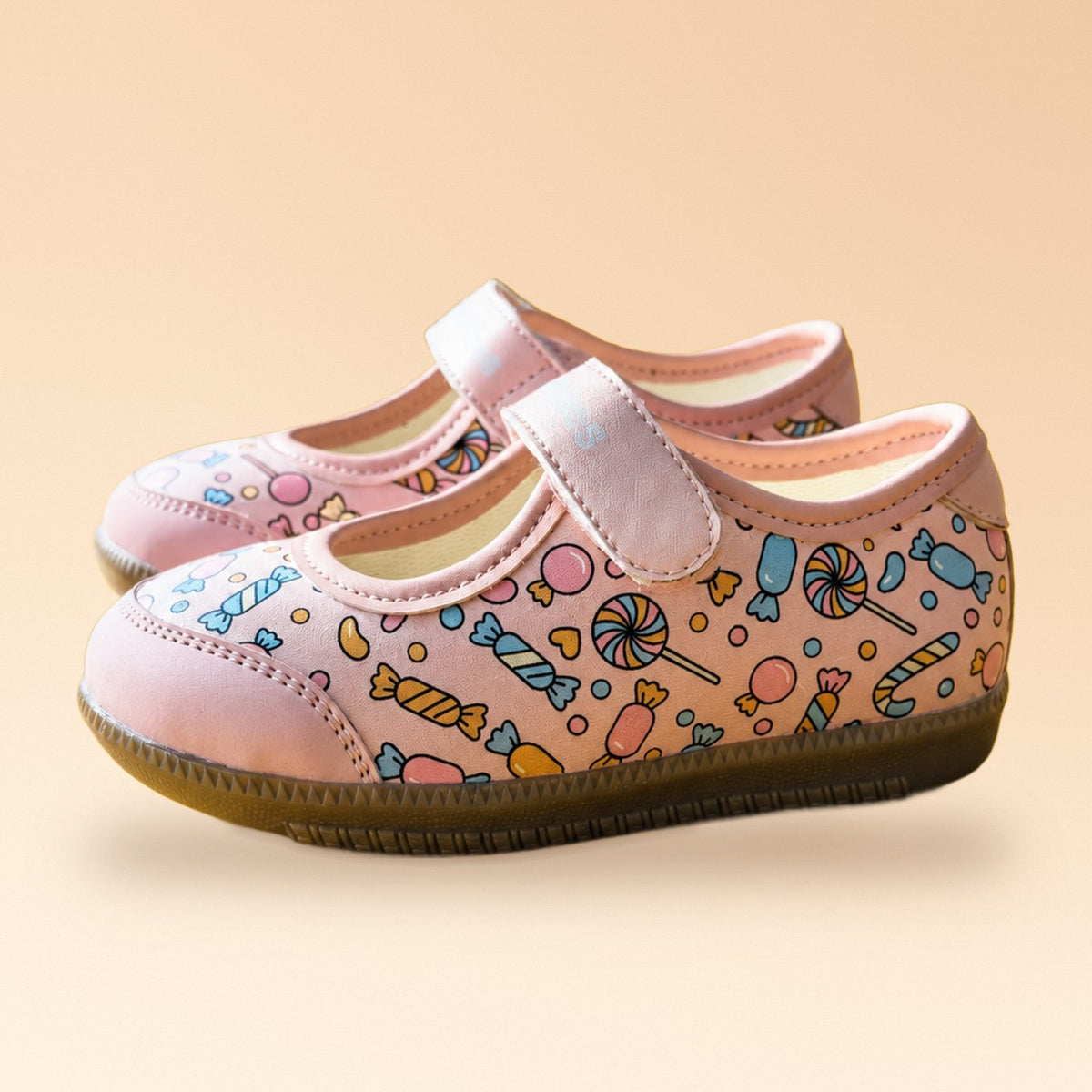 Sneakerina Pretty Pink Girls Mary Janes - view 3