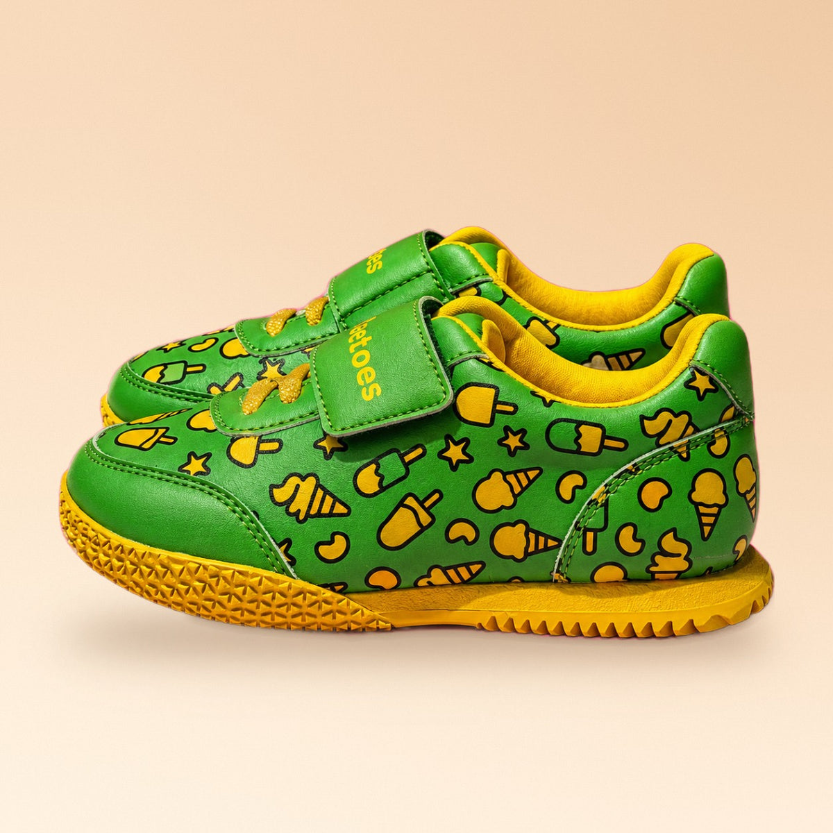 SugarRush Ice-cream Green Kids Sneakers - view 2