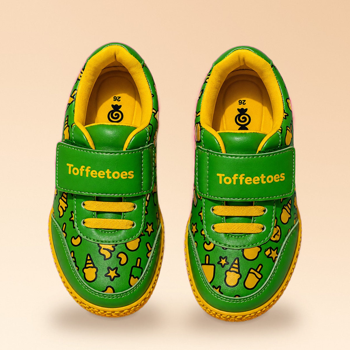 SugarRush Ice-cream Green Kids Sneakers - view 3