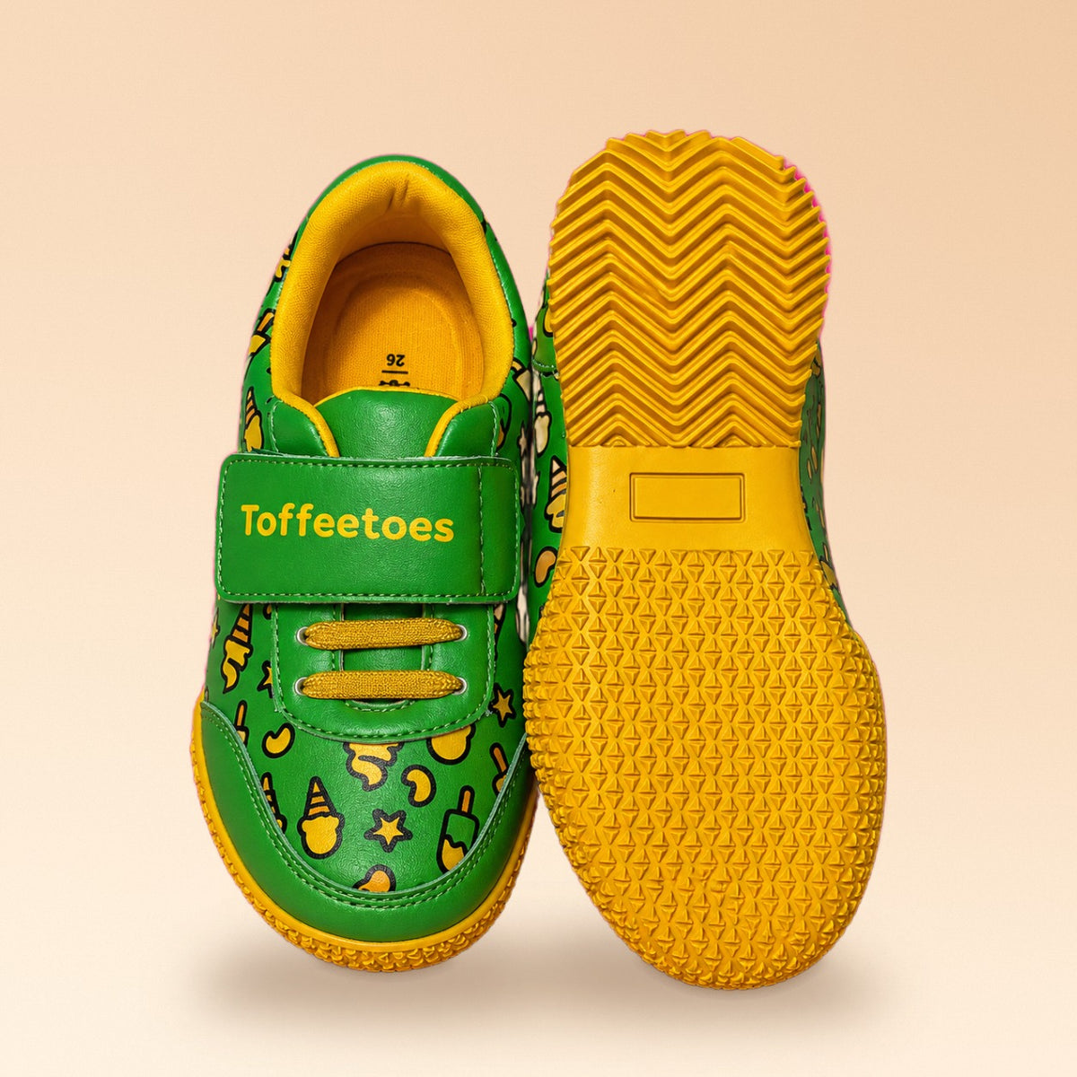 SugarRush Ice-cream Green Kids Sneakers - view 6